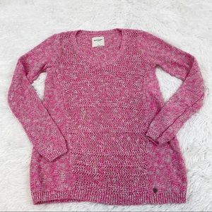 abercrombie Kids V neck marle sweater long sleeves